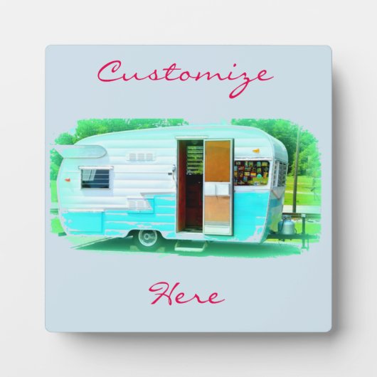 ヴィンテージクラシックトレーラージプシー隊 フォトプラーク (正面)