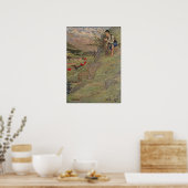 ヴィンテージクラシックハイジオブザアルプス ポスター (キッチン)