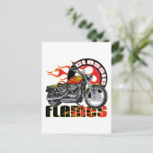 ヴィンテージクラシックフレー絵を描ムジョブバイク ポストカード (スタンド正面)