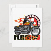 ヴィンテージクラシックフレー絵を描ムジョブバイク ポストカード (正面/裏面)