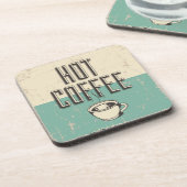 ヴィンテージクラシックホットコーヒー コースター (左側)