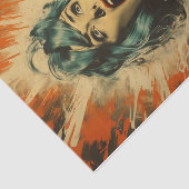 ヴィンテージクラシックホラー映画の悲鳴 薄葉紙 (詳細)