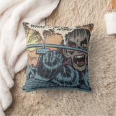 ヴィンテージクラシックホラー漫画 クッション (ブランケット)