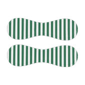 ヴィンテージクラシックボトルグリーン&ホワイトストライプズ 野球ボール (パネル)