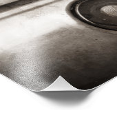 ヴィンテージクラシックマッスルカー写真プリント フォトプリント            (角)