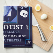 ヴィンテージクラシック催眠ビクトリアン剤 キッチンタオル (四つ折り)