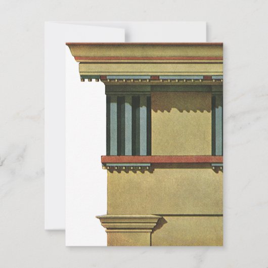 ヴィンテージクラシック建築、寺院のエンタブラチュア (正面)