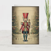 ヴィンテージクラシック木製くるみ割りカスタム シーズンカード (裏面)