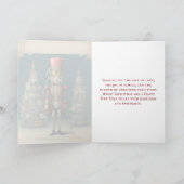 ヴィンテージクラシック木製くるみ割りカスタム シーズンカード (内部)