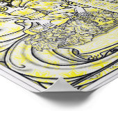 ヴィンテージクラシック未編集の写真オールド・エステティック・ピクト ポスター (角)