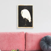 ヴィンテージクラシック浮世絵白鶴芸 キャンバスプリント (インサイチュ (リビング))