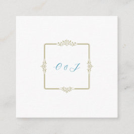 ヴィンテージクラシック結婚方向囲い エンクロージャーカード