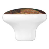 ヴィンテージクラシック絵画の子ビクトリアン供 セラミックノブ (側面)