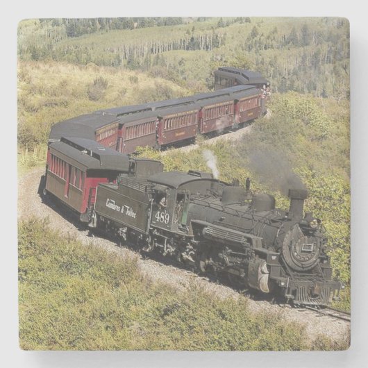 ヴィンテージクラシック蒸気機関列車C & TS-489 ストーンコースター (正面)