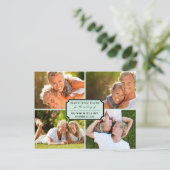 ヴィンテージクラシック蔵書票4枚の写真の保存日付 案内ポストカード (スタンド正面)