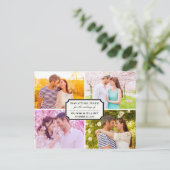 ヴィンテージクラシック蔵書票4枚の写真の保存日付 案内ポストカード (スタンド正面)