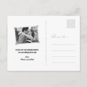 ヴィンテージクラシック蔵書票4枚の写真の保存日付 案内ポストカード (裏面)