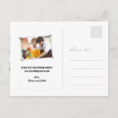 ヴィンテージクラシック蔵書票4枚の写真の保存日付 案内ポストカード (裏面)