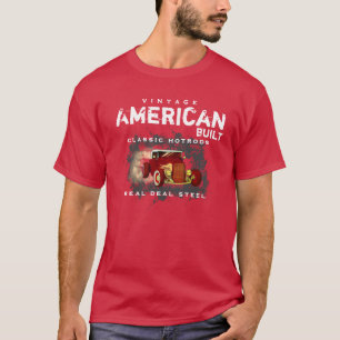 ヴィンテージクラシック製改造実在鋼 Tシャツ