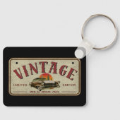 ヴィンテージクラシック車限定版オリジナル部品 キーホルダー (正面)