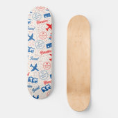 ヴィンテージクラシック車 スケートボード (正面)