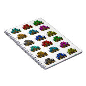 ヴィンテージクラシック車 ノートブック (右側)