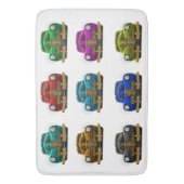 ヴィンテージクラシック車 バスマット (正面縦)