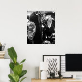 ヴィンテージクラシック車 ポスター (ホームオフィス)