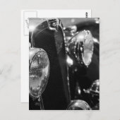 ヴィンテージクラシック車 ポストカード (正面/裏面)