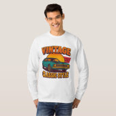 ヴィンテージクラシック車 Tシャツ (正面フル)