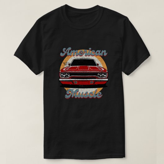 ヴィンテージクラシック車 Tシャツ (デザイン正面)