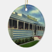 ヴィンテージクラシック50sレトロレストランペリカンダイナー セラミックオーナメント (左)