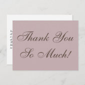 ヴィンテージクラシック「ありがとう！」 ポストカード (正面/裏面)