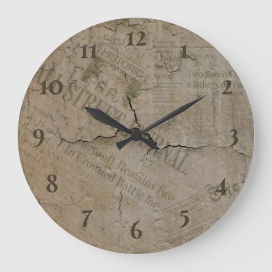 ヴィンテージクラシック ラージ壁時計 (正面)