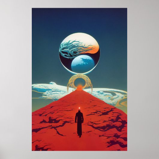 ヴィンテージクラシックSFファンタジーポータル ポスター (正面)