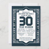 ヴィンテージクラス1994 30年高校懇親会 招待状 (正面)