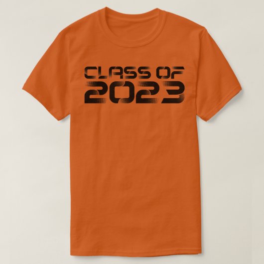 ヴィンテージクラス2023ブラック文字 Tシャツ (デザイン正面)