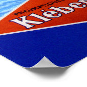 ヴィンテージクラバーコロンブズ飛行機タイヤ広告 ポスター (角)