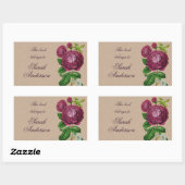 ヴィンテージクラフトブックプレートシールこれは属する 長方形シール (シート)