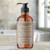 ヴィンテージクラフト紙スタイル化粧品ボトルラベル ラベル