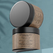 ヴィンテージクラフト紙スタイル化粧品瓶ラベル ペットボトルラベル