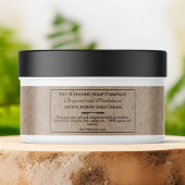 ヴィンテージクラフト紙スタイル化粧品瓶ラベル ラップアラウンドラベル