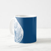 ヴィンテージクラムシーシェルマグ コーヒーマグカップ (正面左)