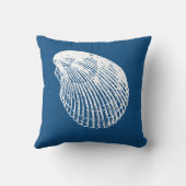 ヴィンテージクラムシーシェル装飾用クッション クッション (裏面)