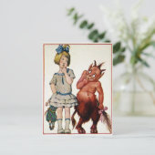 ヴィンテージクランパスアンドガール ポストカード (スタンド正面)