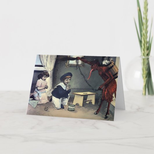 ヴィンテージクランパスクリスマス シーズンカード (正面)