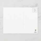 ヴィンテージクランパスドッグハガキ ポストカード (裏面)