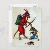 ヴィンテージクランパスドッグ ポストカード (正面/裏面)