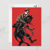 ヴィンテージクランパスハガキ ポストカード (正面/裏面)