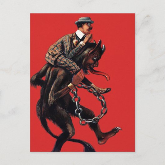 ヴィンテージクランパスハガキ ポストカード (正面)